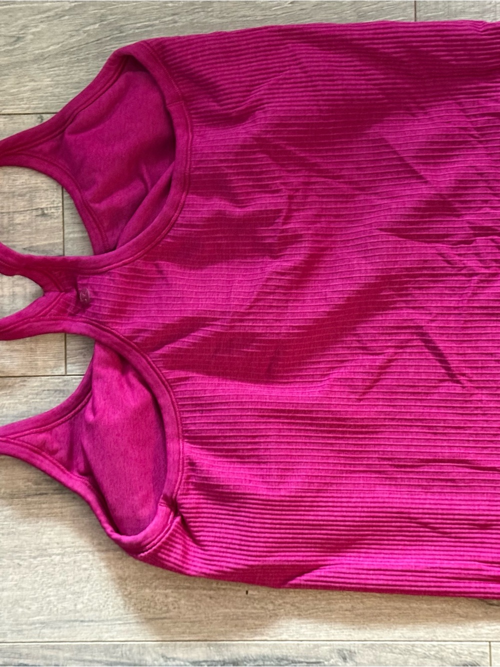 lululemon athletica Magenta Ribbed Racerback Tank - Picture 2 of 2